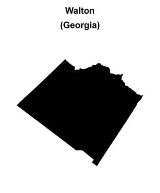 Walton İlçesi (Gürcistan) haritası boş