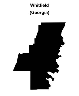 Whitfield County (Gürcistan) haritası boş