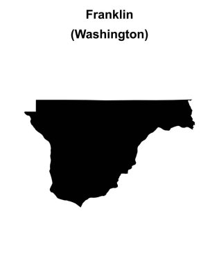Franklin County (Washington) boş ana hat haritası