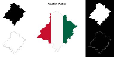 Ahuatlan belediyesi (Puebla) ana hat haritası belirlendi