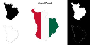 Altepexi belediyesi (Puebla) ana hat haritası belirlendi