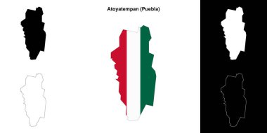 Atoyatempan belediyesi (Puebla) ana hat haritası belirlendi