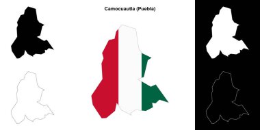 Camocuautla belediyesi (Puebla) ana hat haritası ayarlandı