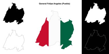 General Felipe Angeles belediyesi (Puebla) ana hat haritası belirlendi