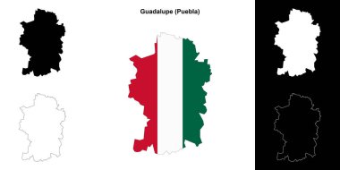 Guadalupe belediyesi (Puebla) ana hat haritası belirlendi