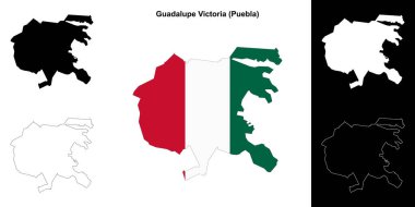 Guadalupe Victoria Belediyesi (Puebla) ana hat haritası belirlendi
