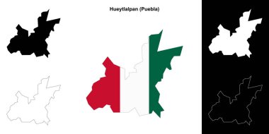 Hueytlalpan Belediyesi (Puebla) ana hat haritası belirlendi
