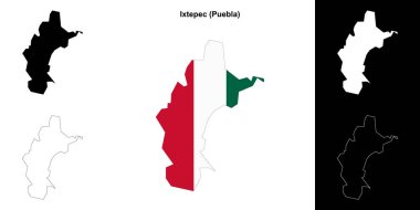 Ixtepec belediyesi (Puebla) ana hat haritası belirlendi