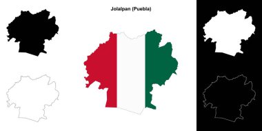 Jolalpan belediyesi (Puebla) ana hat haritası ayarlandı