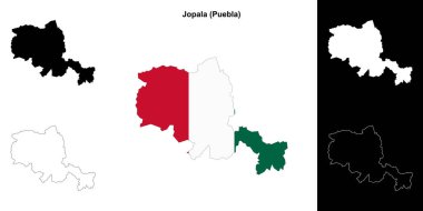 Jopala belediyesi (Puebla) ana hat haritası belirlendi