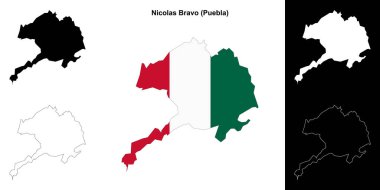 Nicolas Bravo belediyesi (Puebla) ana hat haritası belirlendi