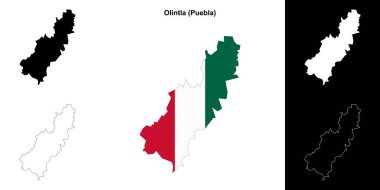 Olintla belediyesi (Puebla) ana hat haritası belirlendi