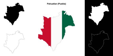 Pahuatlan belediyesi (Puebla) ana hat haritası belirlendi