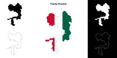 Piaxtla belediyesi (Puebla) ana hat haritası belirlendi