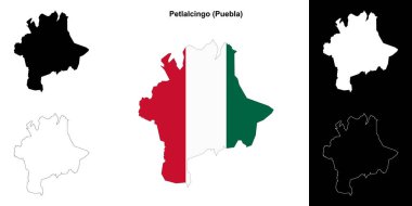 Petlalcingo belediyesi (Puebla) ana hat haritası belirlendi