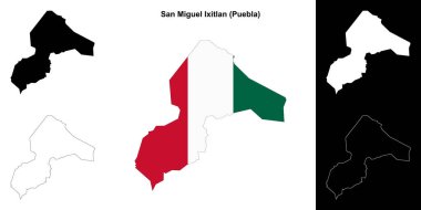 San Miguel Ixitlan belediyesi (Puebla) ana hat haritası belirlendi