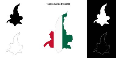 Tepeyahualco belediyesi (Puebla) ana hat haritası belirlendi