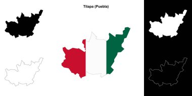 Tilapa belediyesi (Puebla) ana hat haritası belirlendi