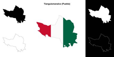 Tianguismanalco belediyesi (Puebla) ana hat haritası belirlendi