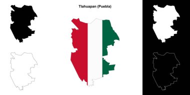 Tlahuapan belediyesi (Puebla) ana hat haritası belirlendi