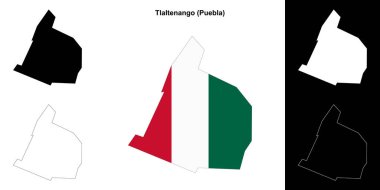 Tlaltenango belediyesi (Puebla) ana hat haritası belirlendi