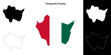 Tlanepantla belediyesi (Puebla) ana hat haritası belirlendi