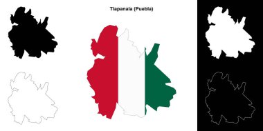 Tlapanala belediyesi (Puebla) ana hat haritası belirlendi