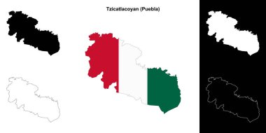 Tzicatlacoyan belediyesi (Puebla) ana hat haritası belirlendi