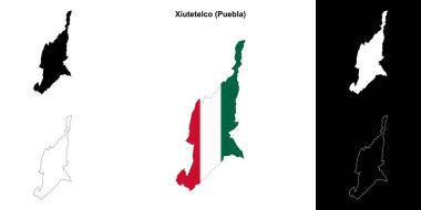 Xiutetelco belediyesi (Puebla) ana hat haritası belirlendi