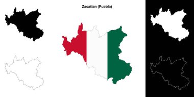 Zacatlan belediyesi (Puebla) ana hat haritası belirlendi