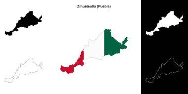 Zihuateutla belediyesi (Puebla) ana hat haritası belirlendi