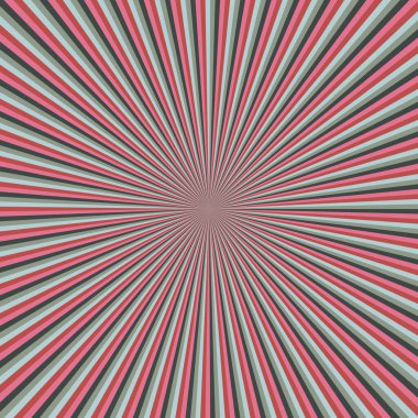 Geometrik renkli yıldız patlaması arkaplanı - soyut çok renkli vektör grafiği