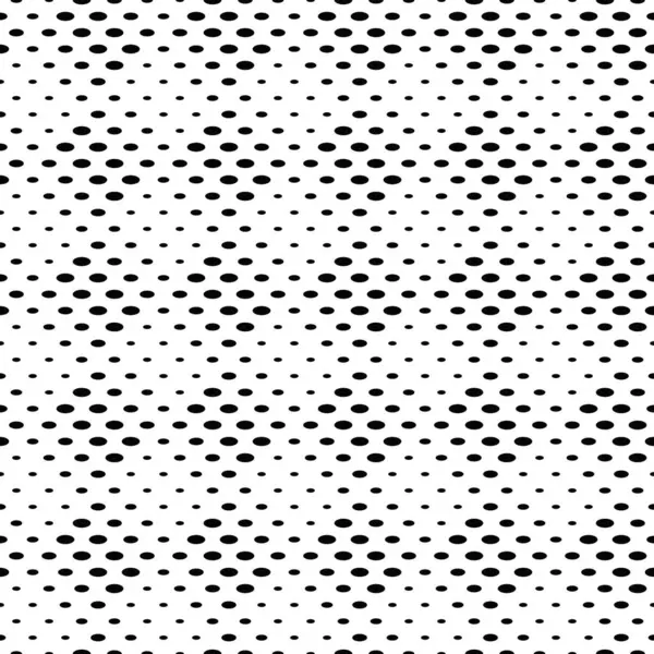 Geometrik dikişsiz elips desenli arkaplan - oval şekilli soyut monokrom vektör tasarımı