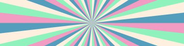 Geometrik yıldız patlaması arkaplanı - soyut renkli vektör grafiği