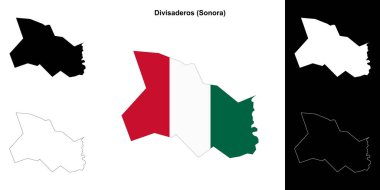 Divisaderos belediyesi (Sonora) ana hat haritası ayarlandı