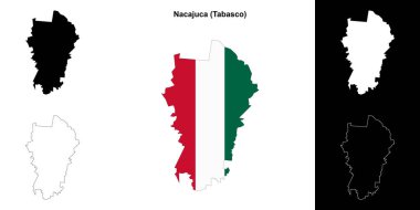 Nacajuca belediyesi (Tabasco) ana hat haritası belirlendi