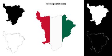 Tacotalpa belediyesi (Tabasco) ana hat haritası ayarlandı