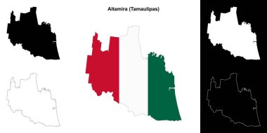 Altamira belediyesi (Tamaulipas) ana hat haritası belirlendi