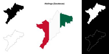 Atolinga belediyesi (Zacatecas) ana hat haritası ayarlandı