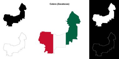 Calera belediyesi (Zacatecas) ana hat haritası belirlendi