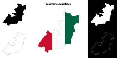 Cuauhtemoc belediyesi (Zacatecas) ana hat haritası belirlendi