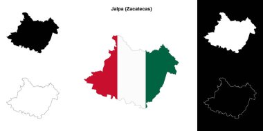 Jalpa belediyesi (Zacatecas) ana hat haritası belirlendi