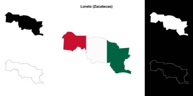 Loreto belediyesi (Zacatecas) ana hat haritası belirlendi