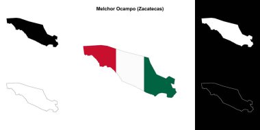 Melchor Ocampo Belediyesi (Zacatecas) ana hat haritası belirlendi