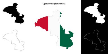 Ojocaliente belediyesi (Zacatecas) ana hat haritası belirlendi