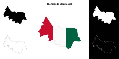 Rio Grande Belediyesi (Zacatecas) ana hat haritası belirlendi