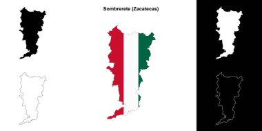 Sombrerete belediyesi (Zacatecas) ana hat haritası ayarlandı