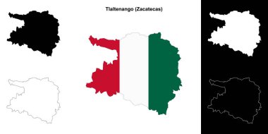 Tlaltenango belediyesi (Zacatecas) ana hat haritası belirlendi