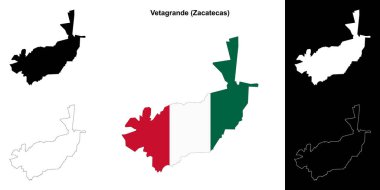 Vetagrande belediyesi (Zacatecas) ana hat haritası ayarlandı