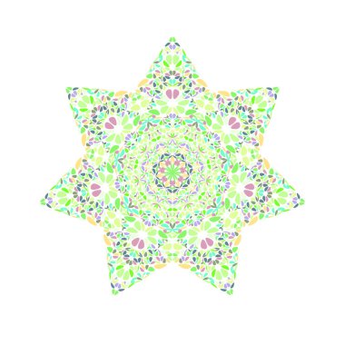 Geometrik soyut mor yıldız patlama arkaplanı